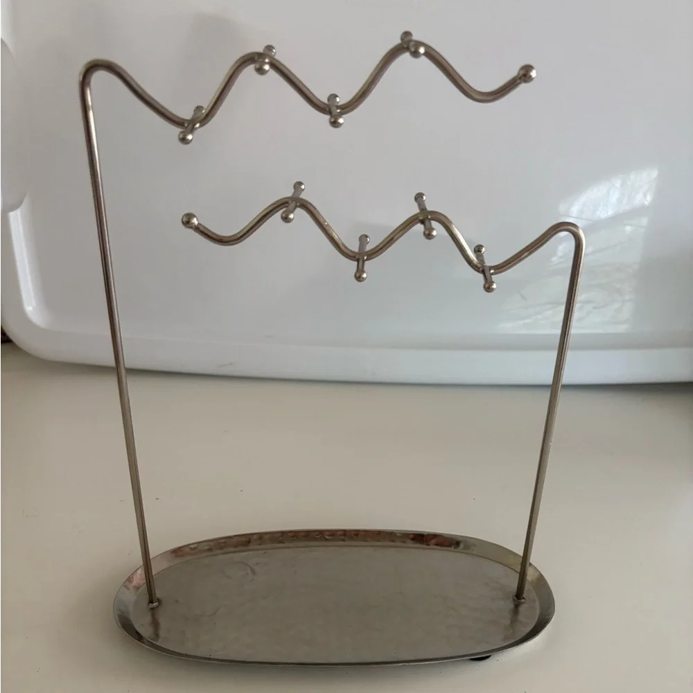 NWT Alula Jewelry Stand Iron Catch-All Dish